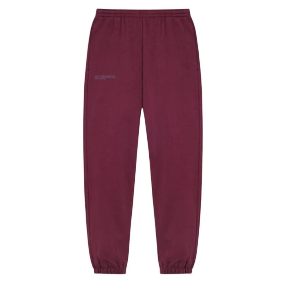 Pangaia Cozy Burgundy Track Joggers Size S